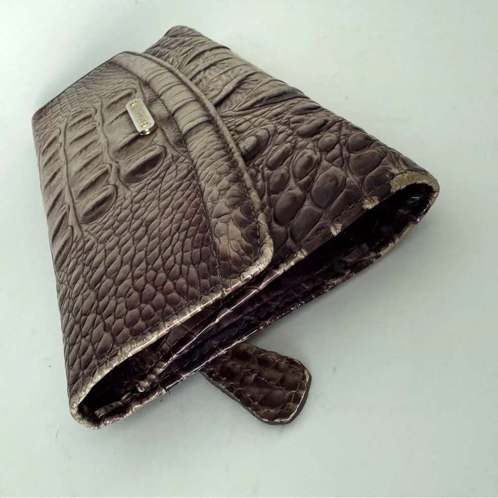 Brahmin Modern Checkbook Melbourne Leather Wallet